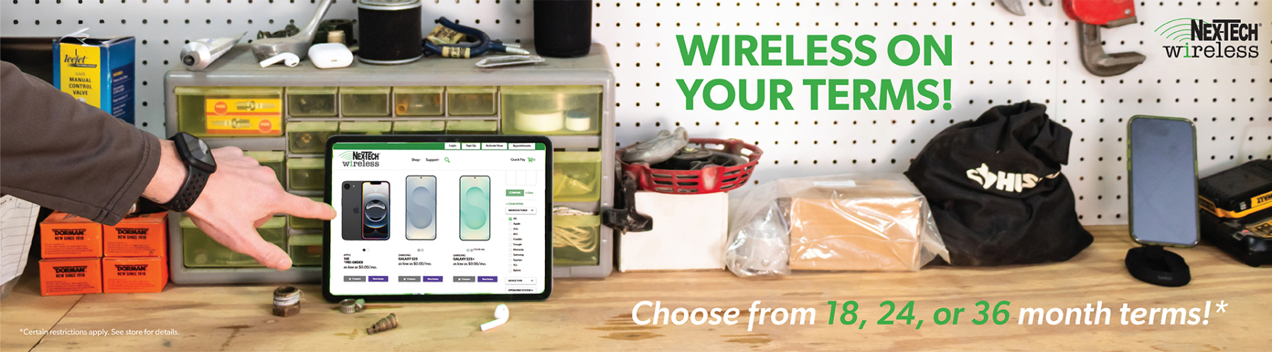 Wireless on your terms!